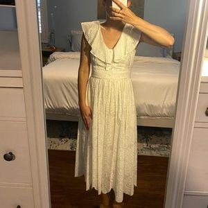Cremieux White Bridal Cocktail Dress